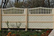 Декоративный забор, еврозабор Бетонный забор